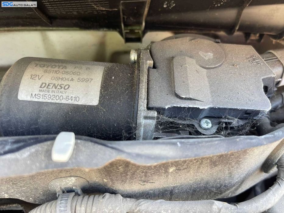 Ansamblu Brat Brate Fara Motoras Stergator Stergatoare Parbriz Toyota Avensis T25 2003 - 2009 Cod 85110-05060 [C6278]