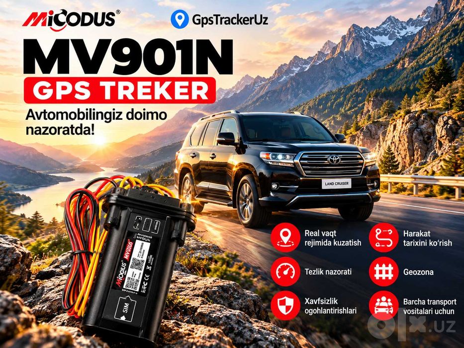 GPS трекер  MiCODUS MV901N GPS trekerini taklif etadi!