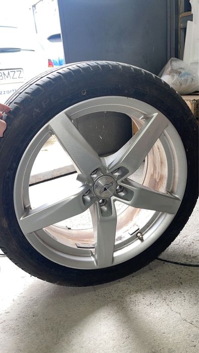 Jante r18 audi B8 S-Line a4 a5 a6 senzori anvelop vara 245 40 18