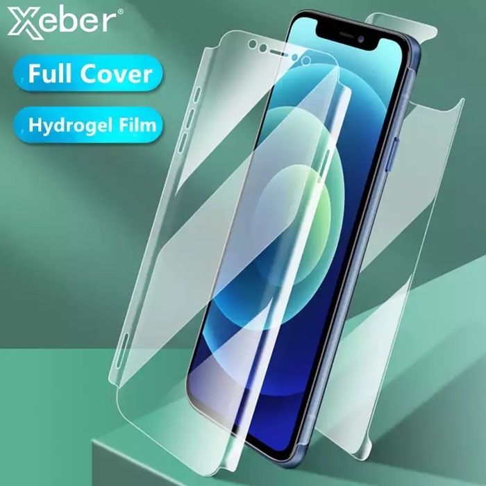 Iphone 14/15/16/17/18 PRO MAX PLUS Folie Silicon Fata + Spate si Lateral