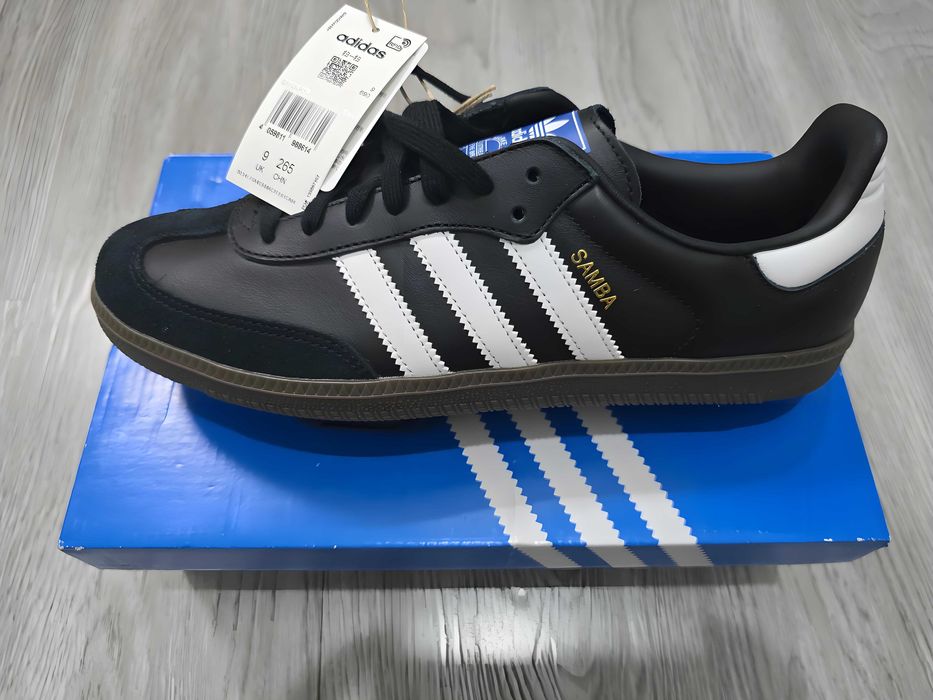 Продаются кроссовки Adidas Samba OG Black из Европы. Размер: 43 UK: 9