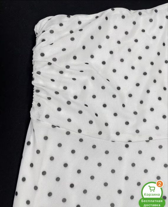 юбка в горошек polka dot