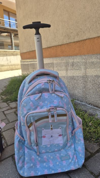 Детски куфар с коте