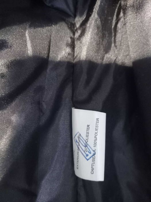 Черен елек - еко кожа