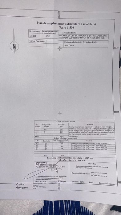 Casa de vânzare din caramida