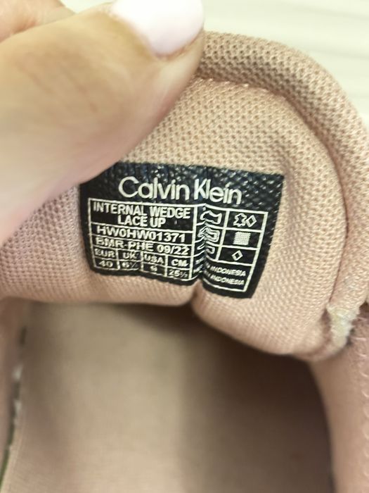Дамски сникърси Calvin Klein 40р естествена кожа