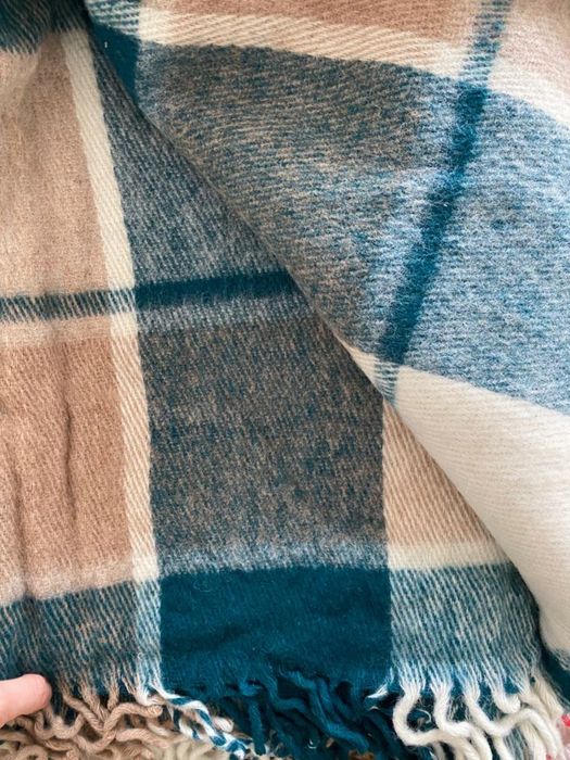 Плед шерстяной