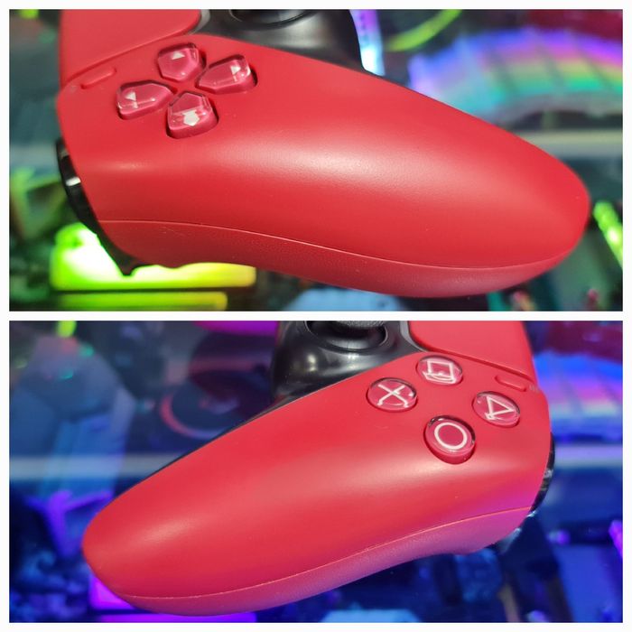 Controller PlayStation 5 DualSense, model Volcanic Red edition, cu TMR