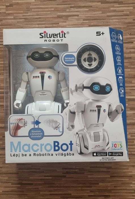 Robot programabil Silverlit Macrobot, telecomanda