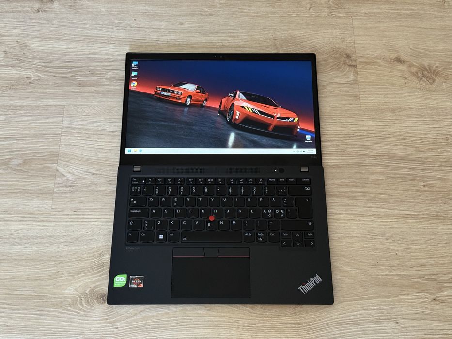 Като Нов 14'FHD IPS  Ryzen 7 Pro-5850u  Thinkpad T14s Gen 2  16GB LPDDR4x  512GB