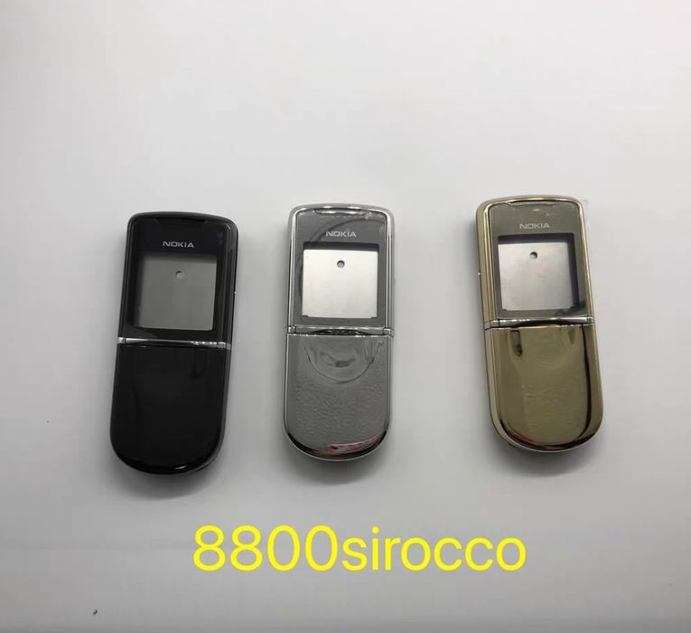 Nokia 8800 va 8600 Luna 6700 korpust chashkal shilift bor orginal AAA