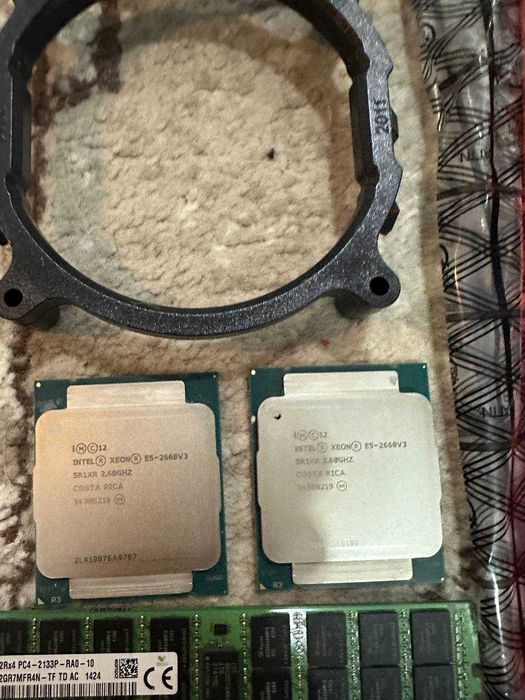 Новый Комплект X99 / 20 ядер - 40 потока / 32gb DDR4