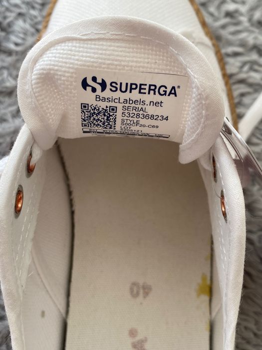 НОВИ Еспадрили марка SUPERGA