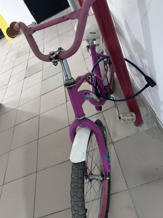 Детский велосипед розовый синий BMX для девочки и мальчика