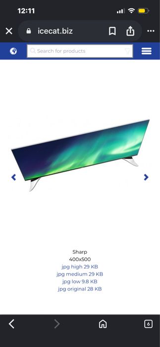 Tv Led 49” Sharp 4K Ultra HD-8 серия
