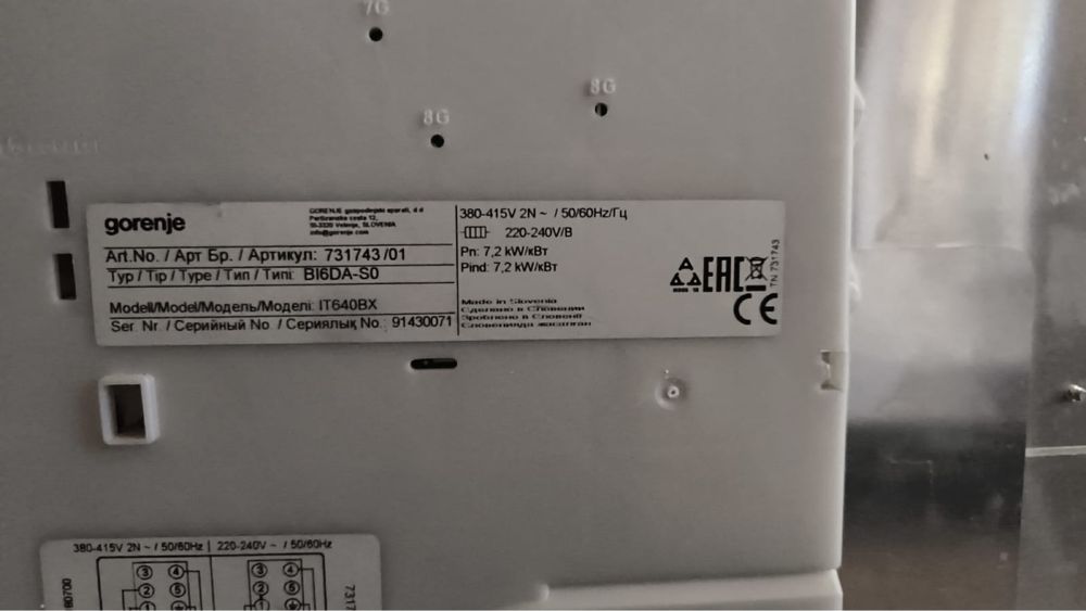 Индукционная вараночная поверхность