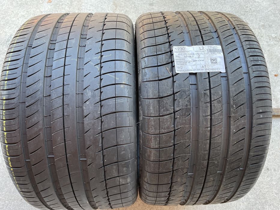 2 anvelope de vara 295/35/18 Michelin ( ca noi )