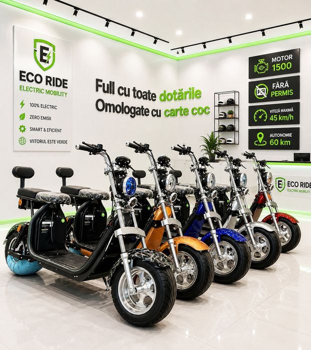 Scuter electric Harley City adaptiv
