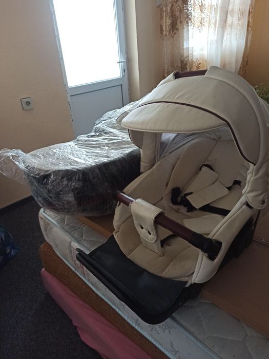 Cărucior vicco adamex 3 în 1 piele