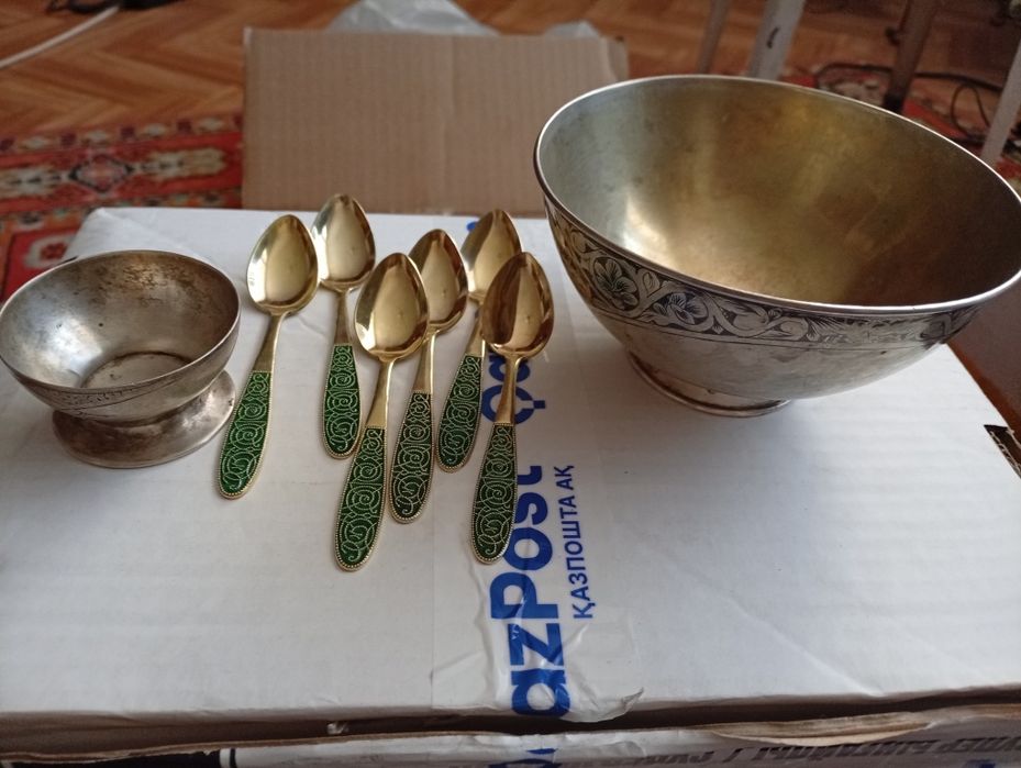 Серебро царское и советское