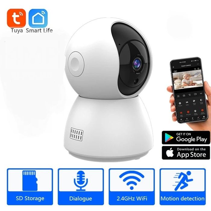 Camera IP supraveghere interior wifi PTZ Tuya