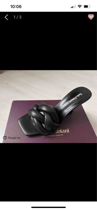 мюли Sasha Fabiani