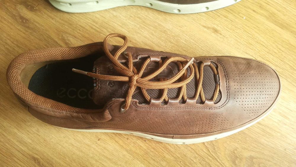 ECCO GORE-TEX YAK LEATHER Shoes размер EUR 44 естествена кожа водонепромокаеми - 1103