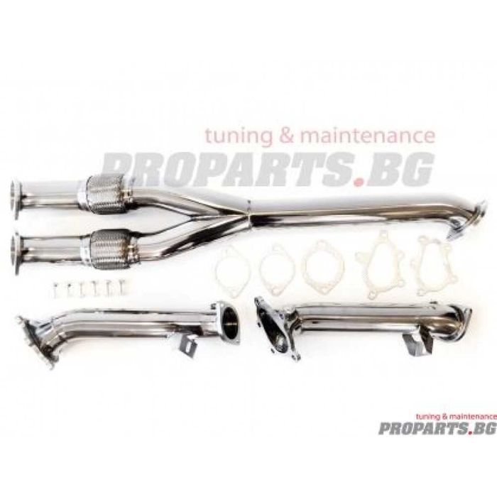 Downpipe и Y-пайп за Nissan GT-R R35 даунпайп