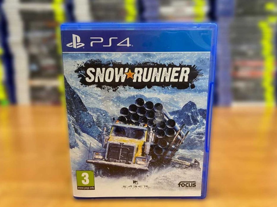 SnowRunner PS4/PS5 СноуРаннер Пс4 Большой Выбор Игр