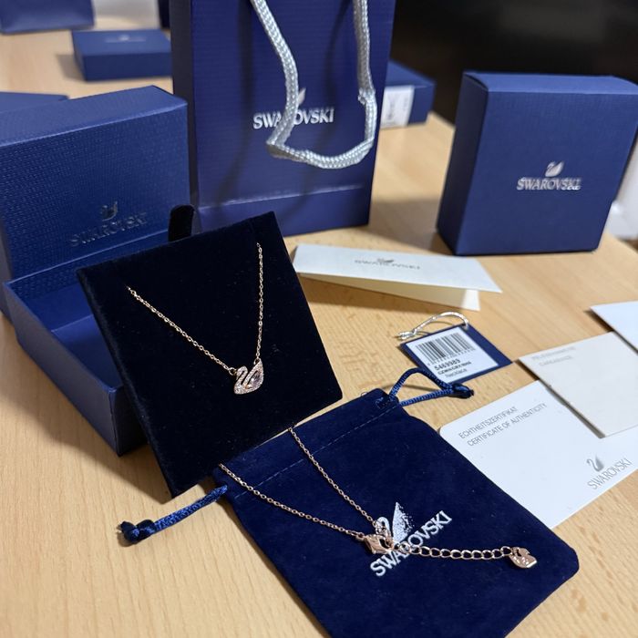 Lantisor Swarovski Dazzling Swam Rose/Gold Pink