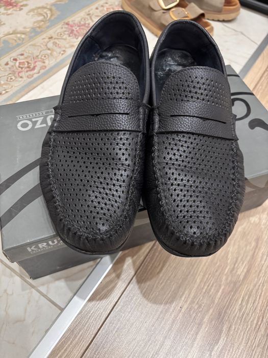 Продам макасины  летние. Кожа. Сандали мужс.