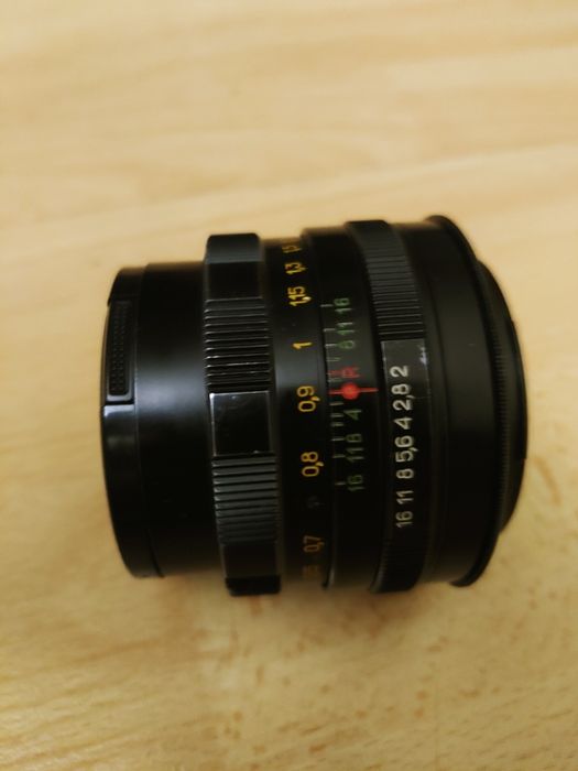 Объектив Гелиос 44М  58/2.0 + Canon -M42 адаптер
