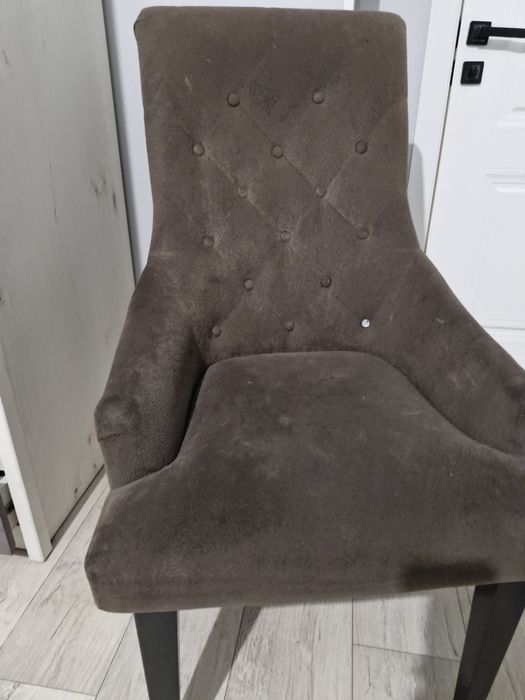 Стульчики, 4 шт  коричневые