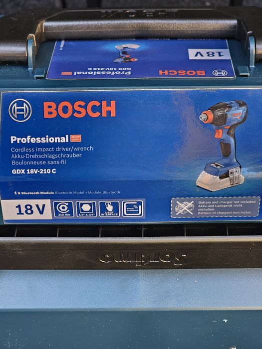 Bosch Cheie cu impact GDX 18V-210 C Professional solo, 18V (