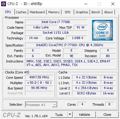 Intel Core i7 7700K