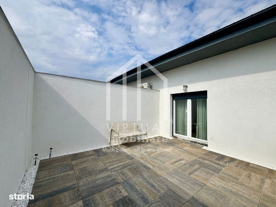 Apartament cu 2 camere, 55mp utili, 2 terase, lift, prima inchiriere