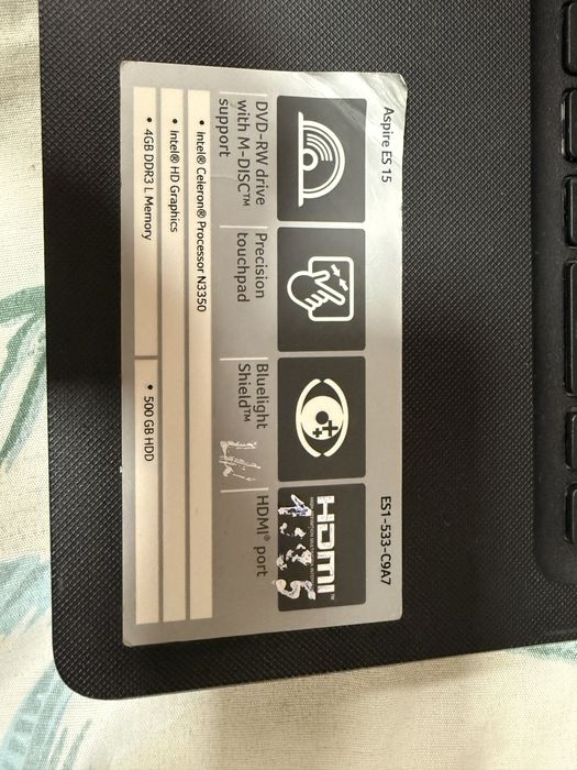 Продам ноутбук Acer в хорошем состоянии