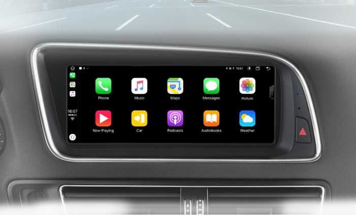 Navigatie Android  AUDI Q5 Carplay Android Auto Waze