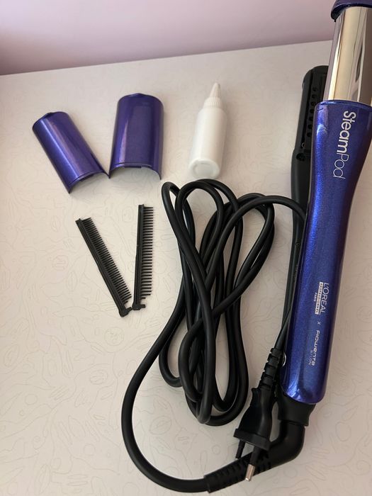 Преса за изправяне и къдрене на косата- L'Oreal Professionnel Steampod 4.0