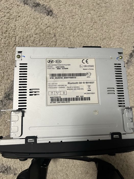 Radio-CD cu bluetooth Kia