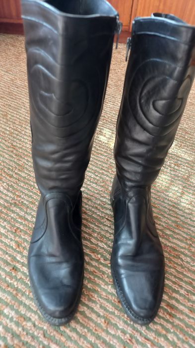 Дамски ботуши естествена кожа