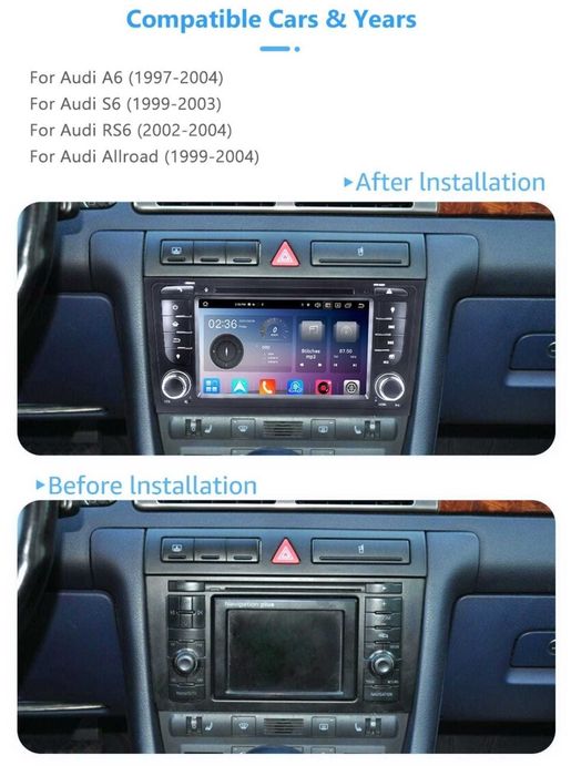 Navigatie Auto dedicata Audi A6 C5