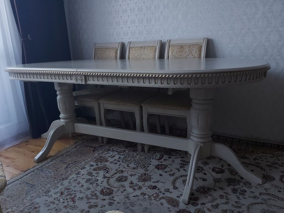 Продам стол со стульями!!! Производство Белоруссия.