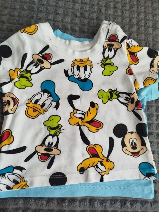 Бебешки дрешки 0-3м. Стич, тениски