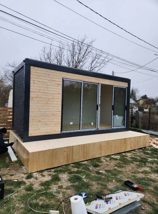 Vand container cu terasa