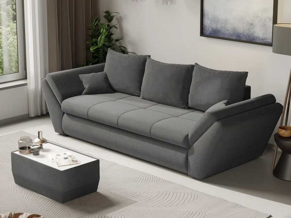 Canapea Extensibila Rawa Gri Deschis - Transport Gratuit in 4-10 zile