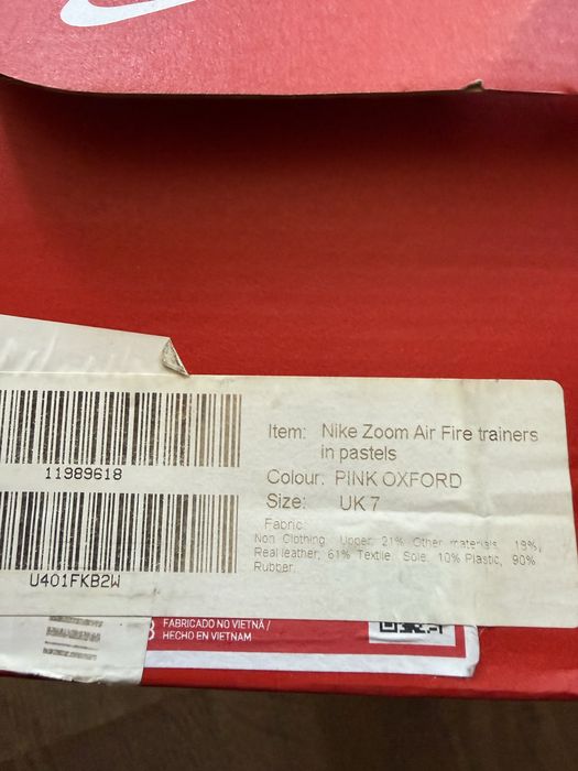 Nike  Zoom Air Fire