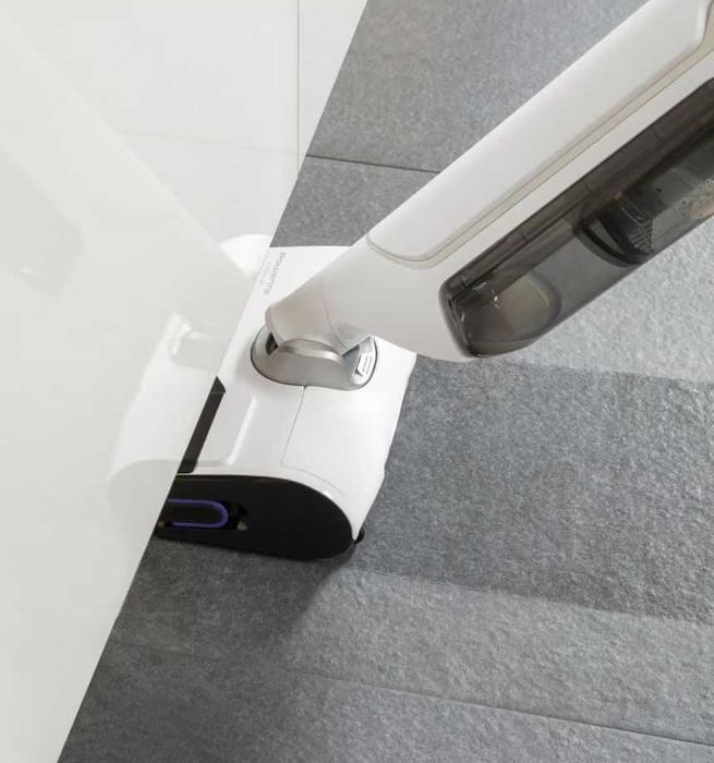 Aspirator vertical fara fir cu spalare Rowenta X-Clean 10 YY7540RO, 200W, 550 RPM - RESIGILAT