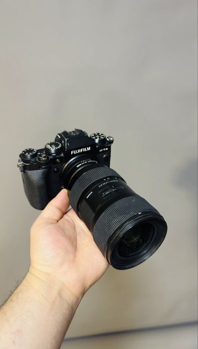 Fujifilm x-t4 с обьективом Sigma 18-35