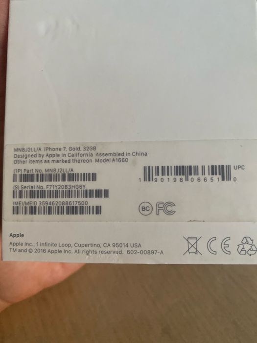 I phone 7 на запчасть